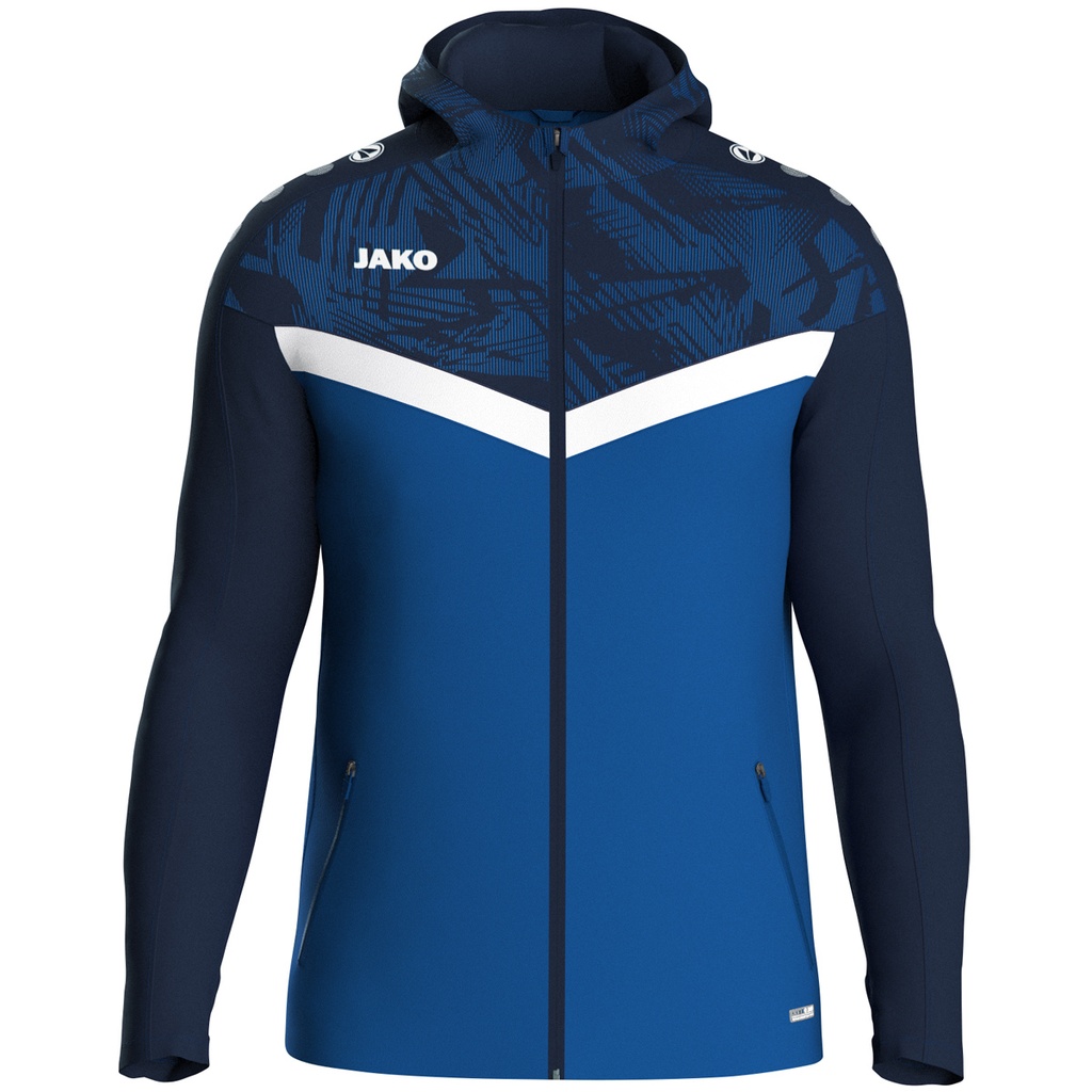 Jako Iconic Kapuzenjacke royal-marine Kinder