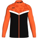 Jako Iconic Polyesterjacke schwarz-neonorange Kinder