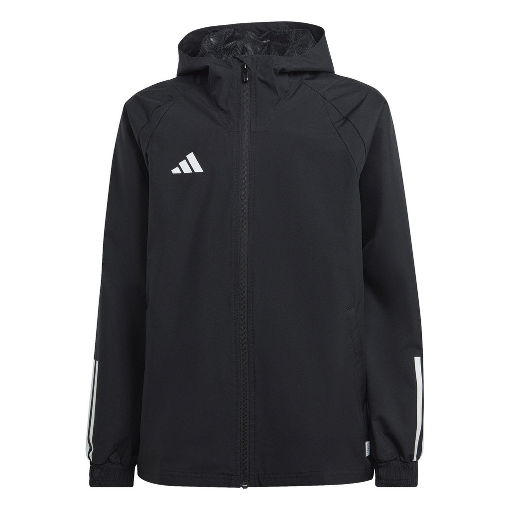 adidas Tiro 23 Competition Allwetterjacke schwarz Kinder