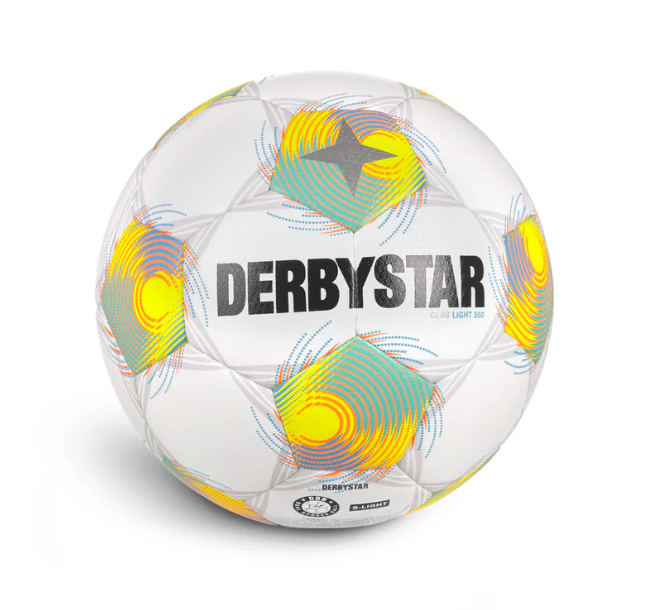 Derbystar 10er Ballpaket Club Light 350 V26 Fußball weiß 