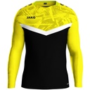 Jako Iconic Sweat schwarz-soft yellow Kinder