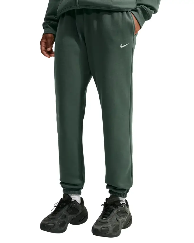 Nike Studio Fleece Jogginghose grün Damen