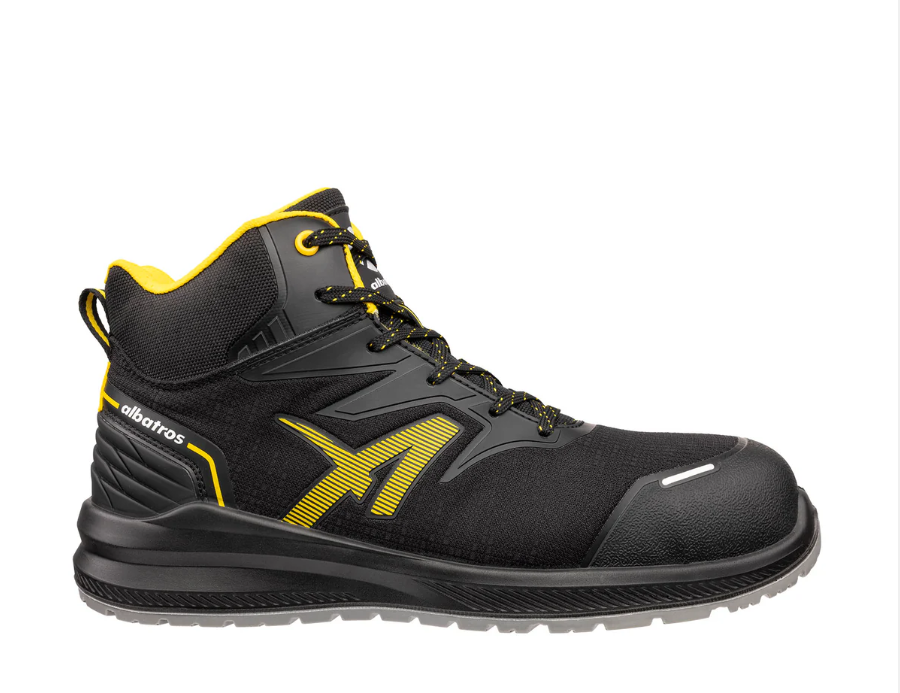 DALTON BLK/YELLOW MID S3L ESD FO SR