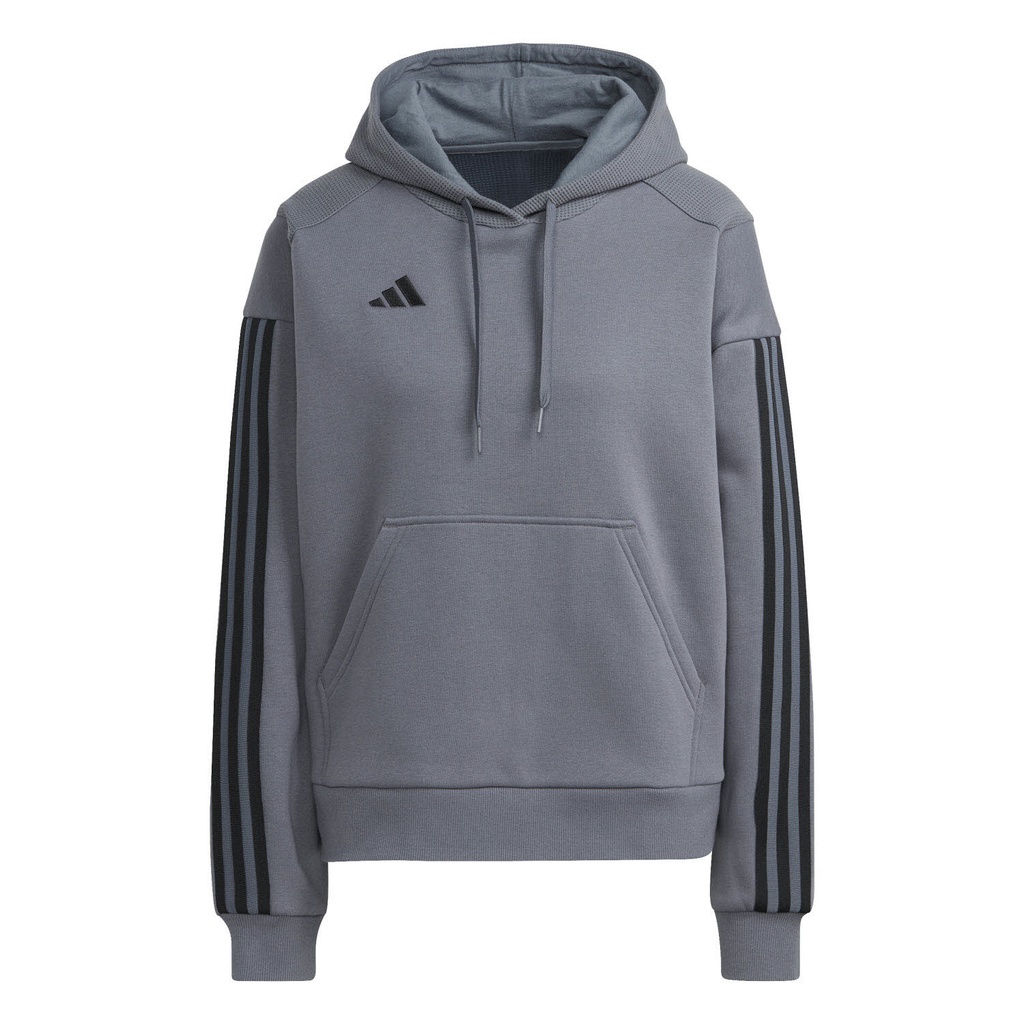 adidas Tiro 23 Competition Kapuzenpullover grau Damen