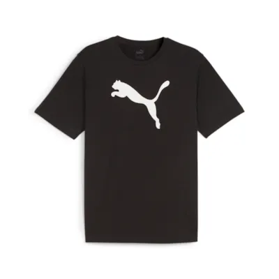 Puma teamRISE Logo T-Shirt schwarz