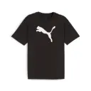 Puma teamRISE Logo T-Shirt schwarz