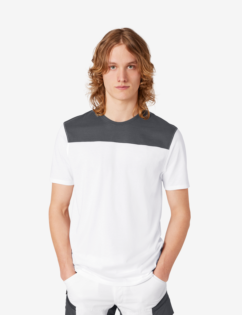 FHB KNUT T-Shirt weiß