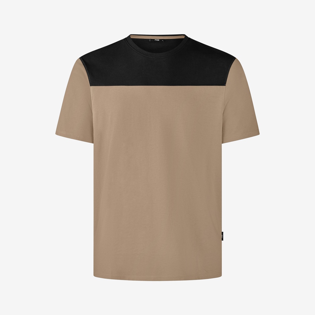 FHB KNUT T-Shirt beige-schwarz
