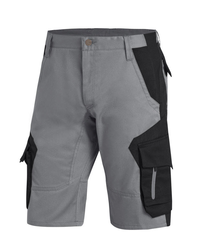 FHB WULF Bermuda Arbeitshose grau
