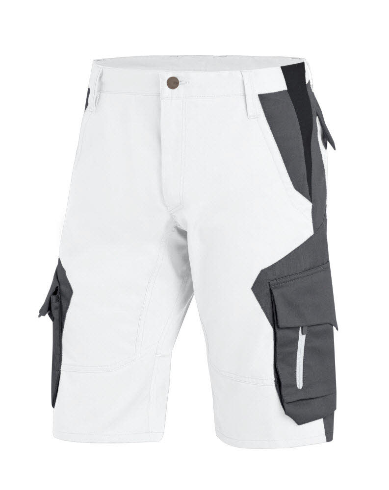 FHB WULF Bermuda Arbeitshose weiß