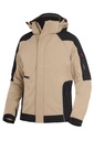 FHB WALTER Softshelljacke beige-schwarz 
