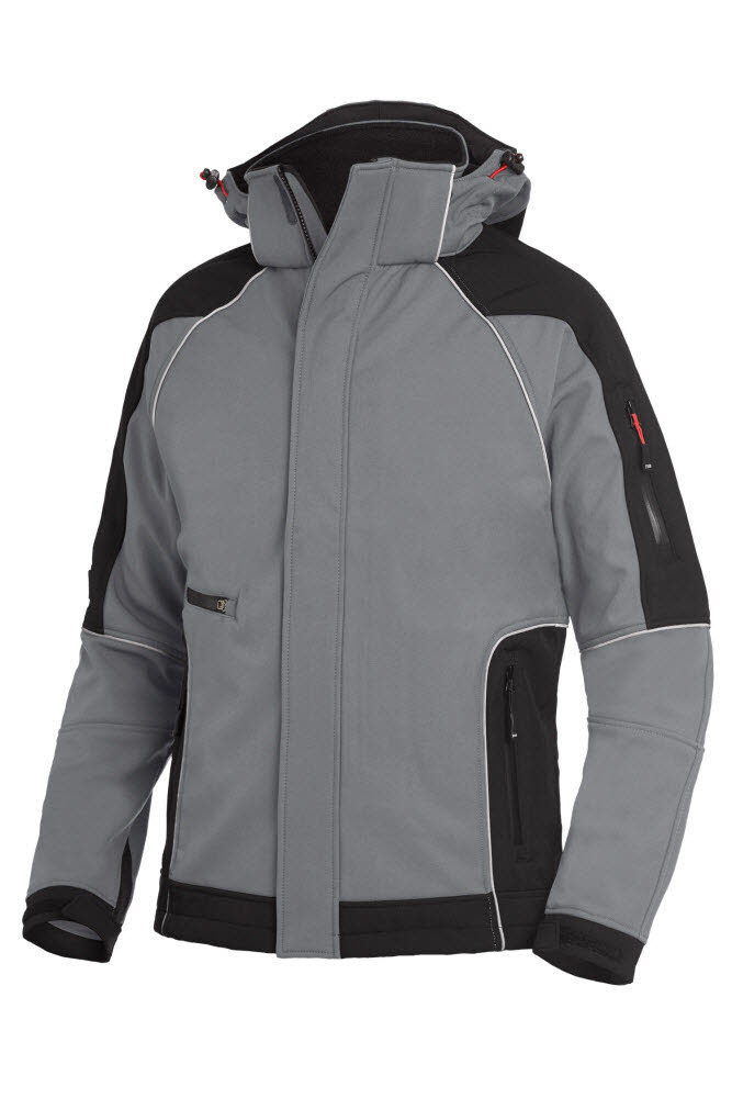 FHB WALTER Softshelljacke grau