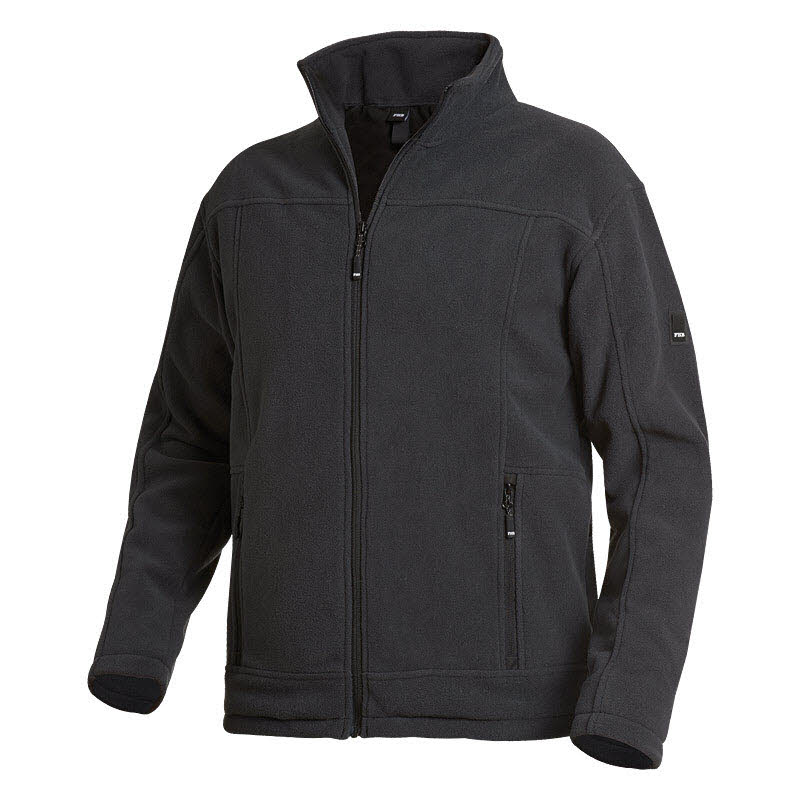 FHB ROMAN Fleece-Jacke anthrazit