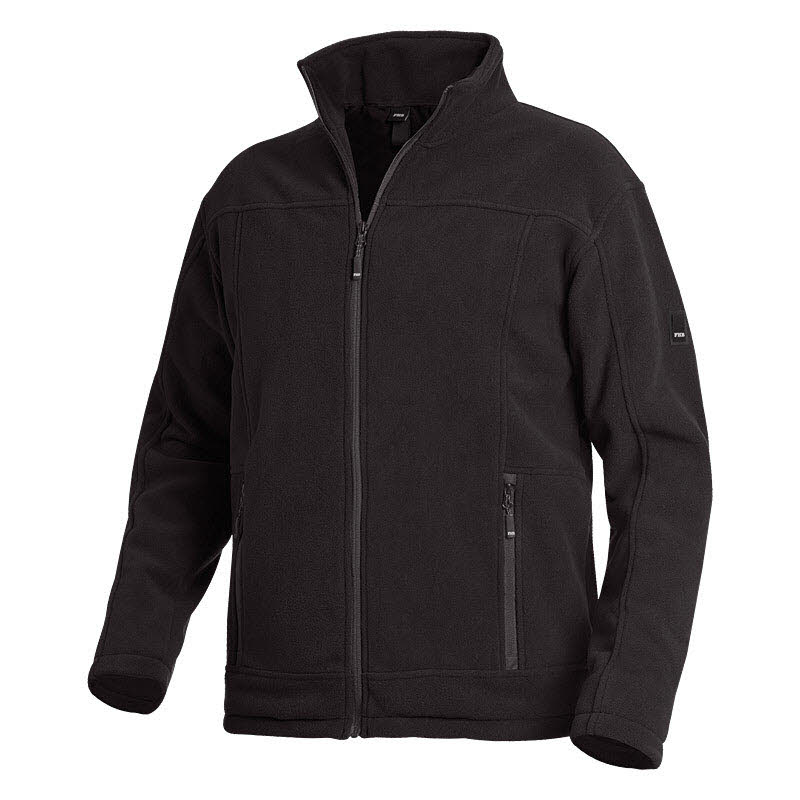 FHB ROMAN Fleece-Jacke schwarz 
