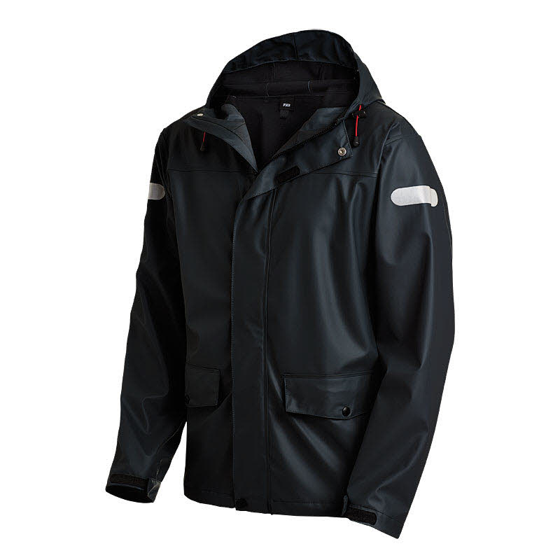 FHB RAINER Regenjacke schwarz 