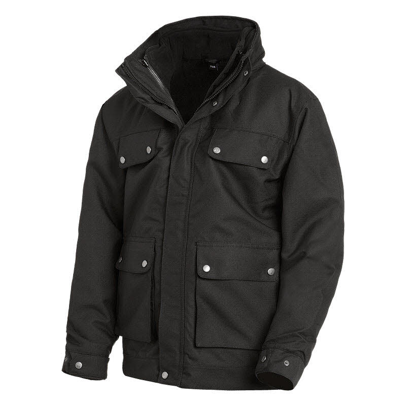 FHB MATTHIAS Arbeitsjacke schwarz