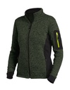 FHB MARIEKE Strick-Fleece-Jacke Damen oliv