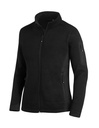 FHB MARIEKE Strick-Fleece-Jacke schwarz Damen