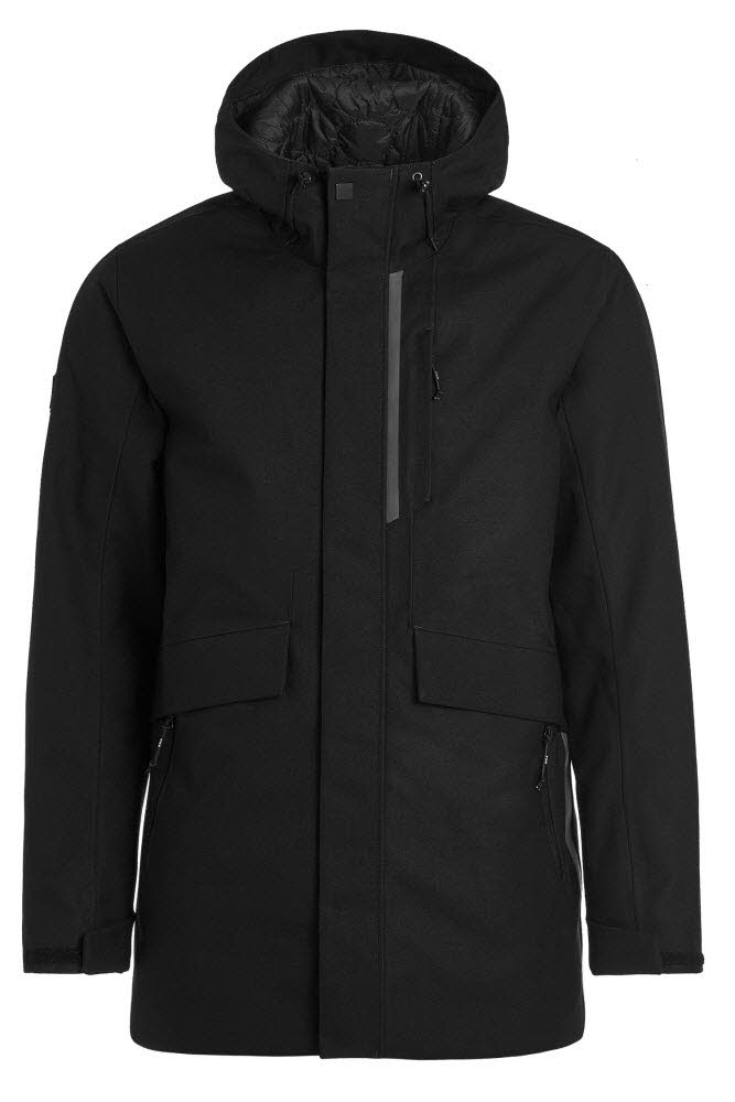 FHB MANUEL Parka PrimaLoft schwarz 