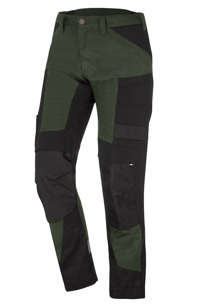 FHB LEO Arbeitshose elastisch oliv
