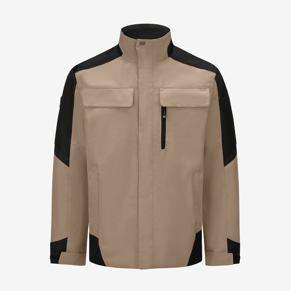 FHB LARS Arbeitsjacke beige-schwarz