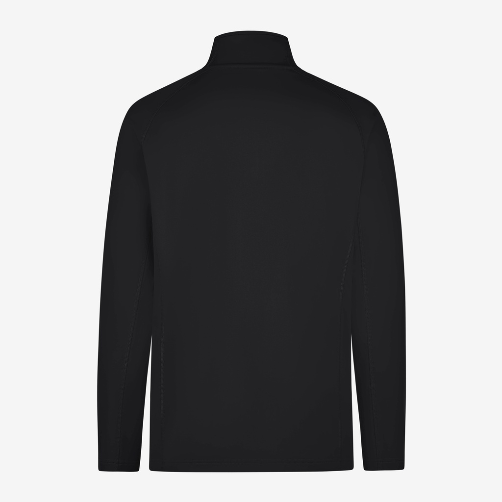 FHB KUNO Fleece-Jacke schwarz