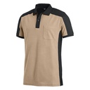 FHB KONRAD Polo-Shirt beige-schwarz 
