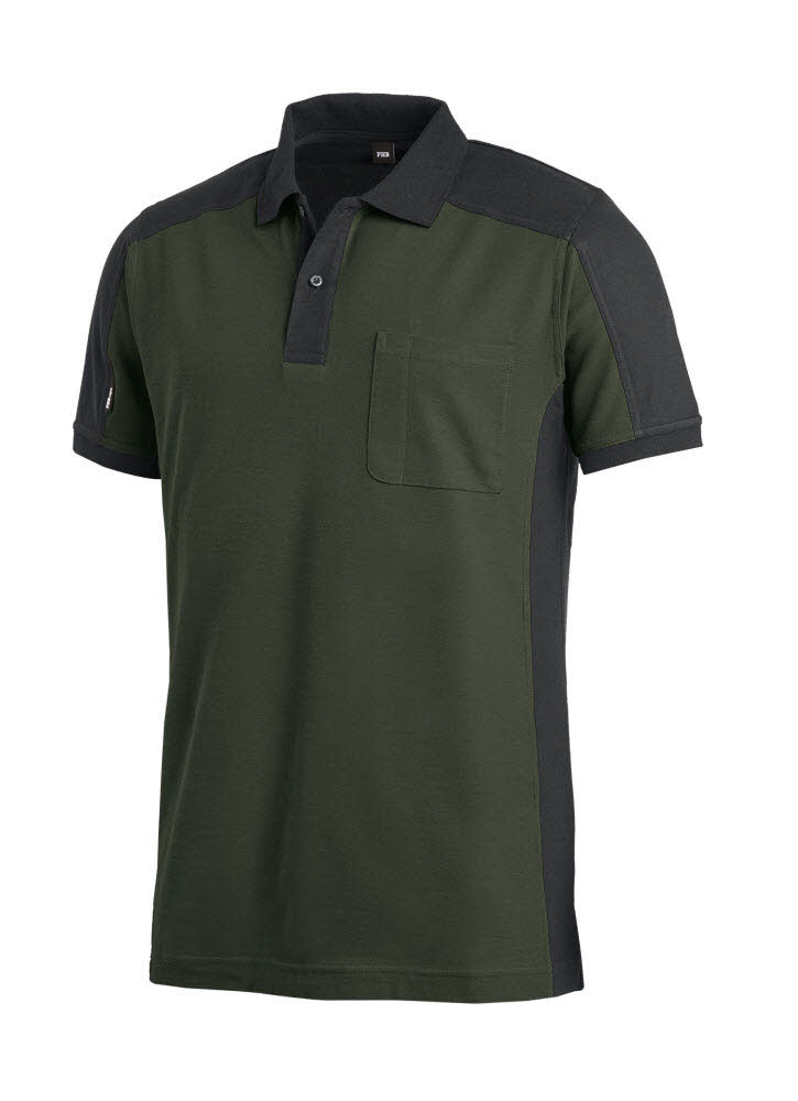 FHB KONRAD Polo-Shirt oliv