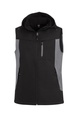 FHB JUSTUS Softshellweste grau 