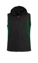 FHB JUSTUS Softshellweste grün 