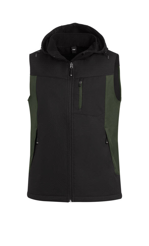 FHB JUSTUS Softshellweste oliv