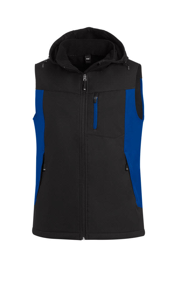FHB JUSTUS Softshellweste royalblau