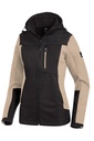 FHB JULIA Softshelljacke beige- schwarz 