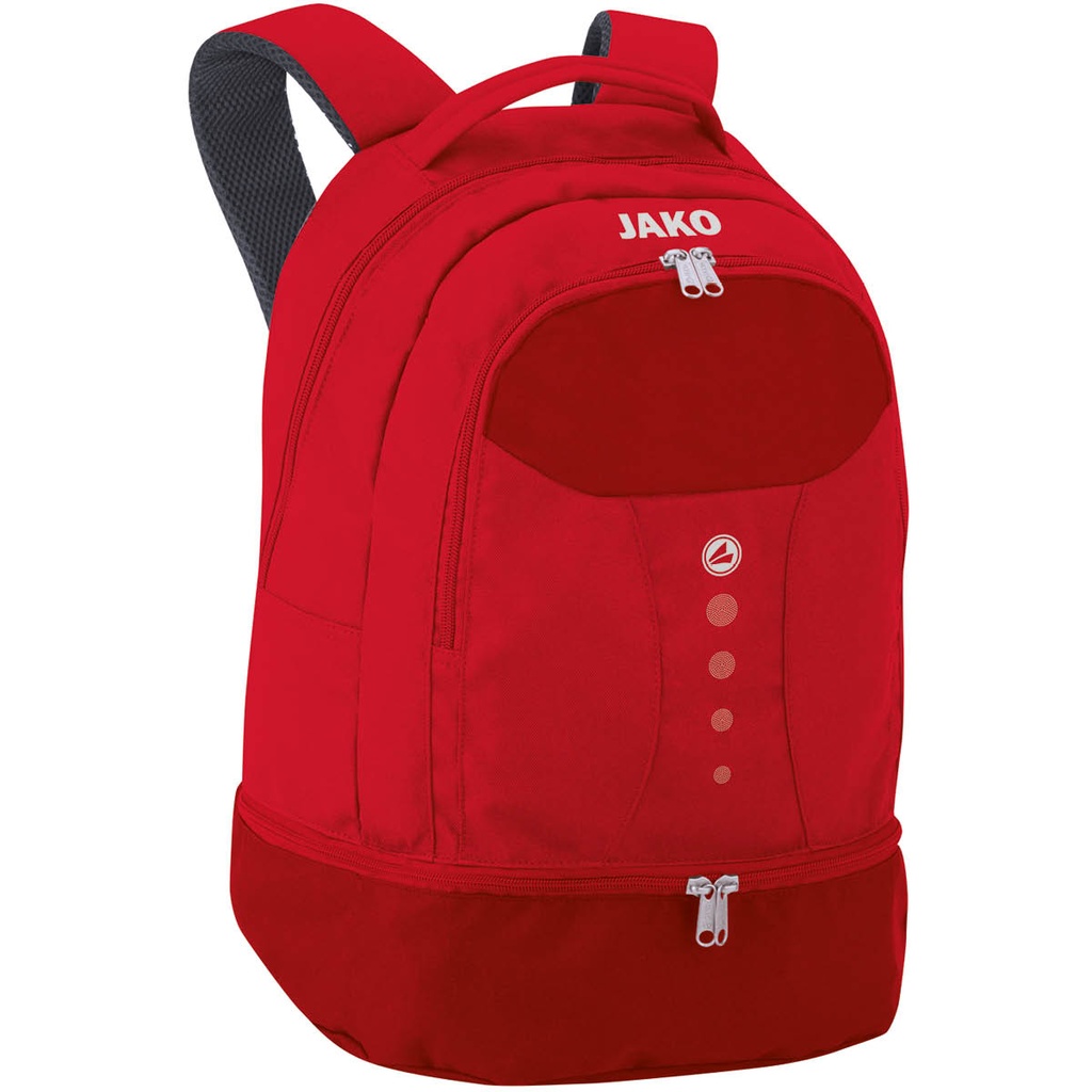 Jako Striker Rucksack mit Bodenfach rot