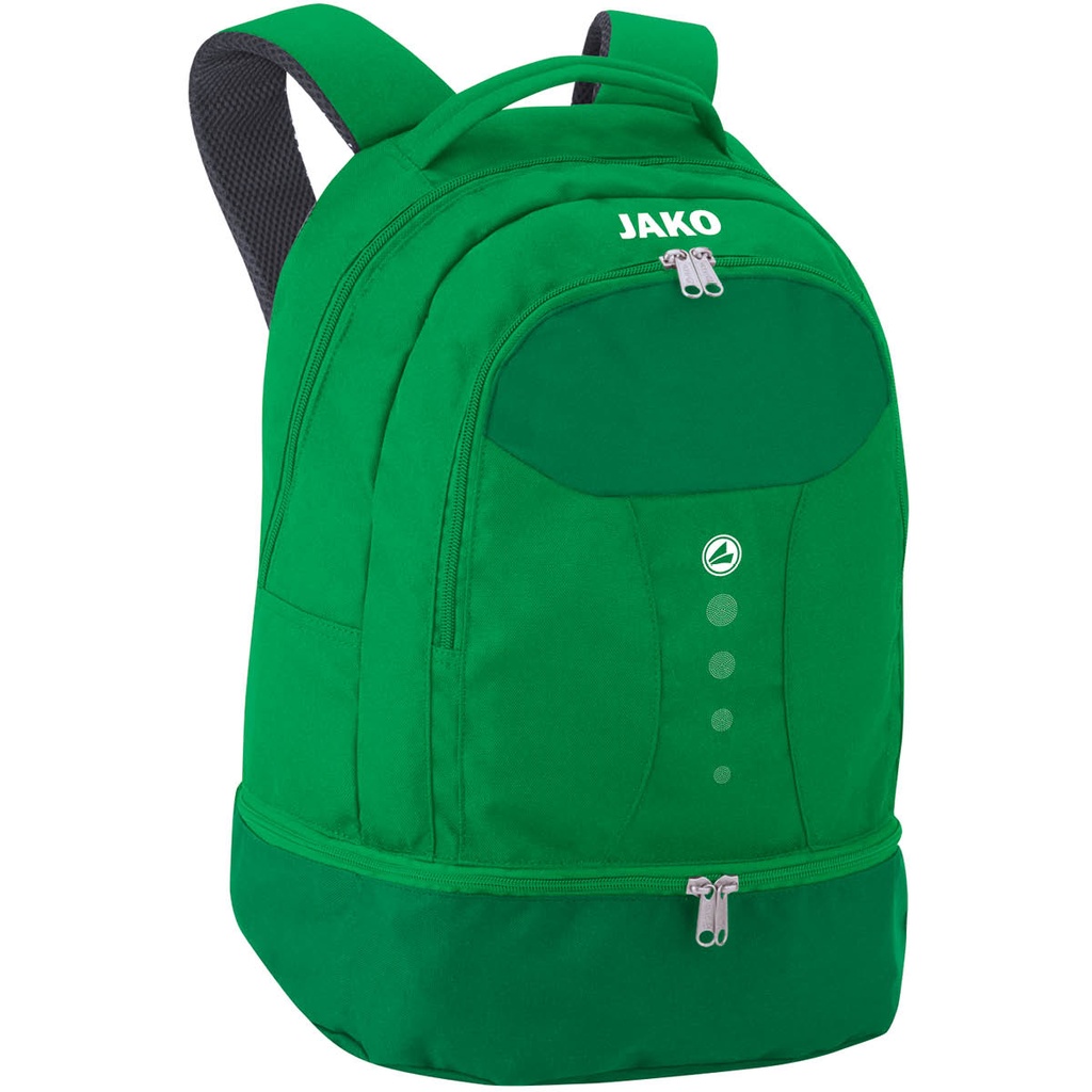 Jako Striker Rucksack mit Bodenfach grün