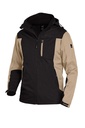 FHB JANNIK Softshelljacke beige-schwarz 