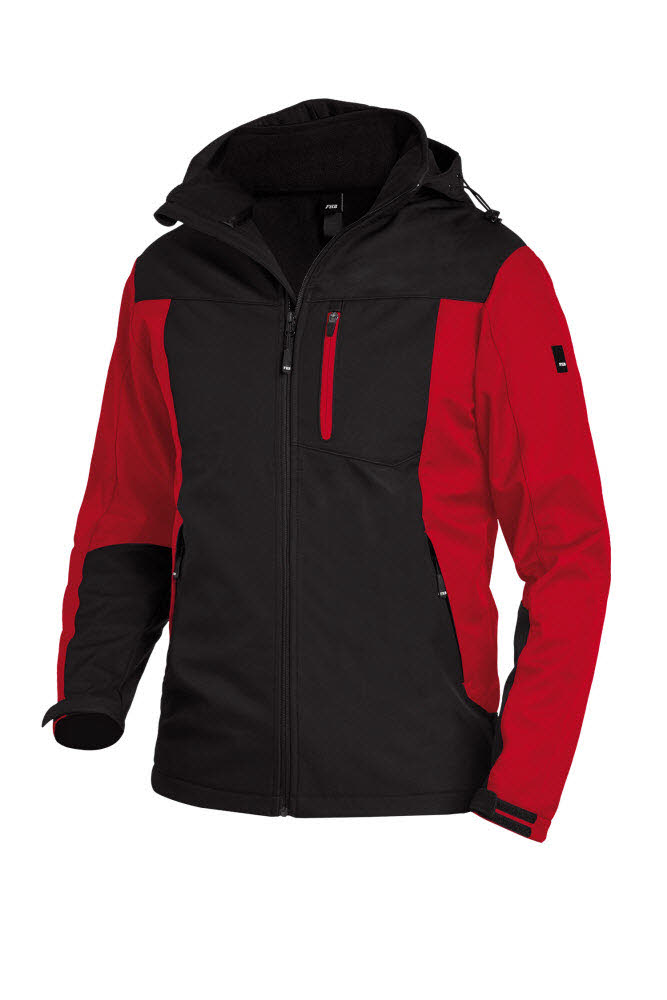 FHB JANNIK Softshelljacke rot 