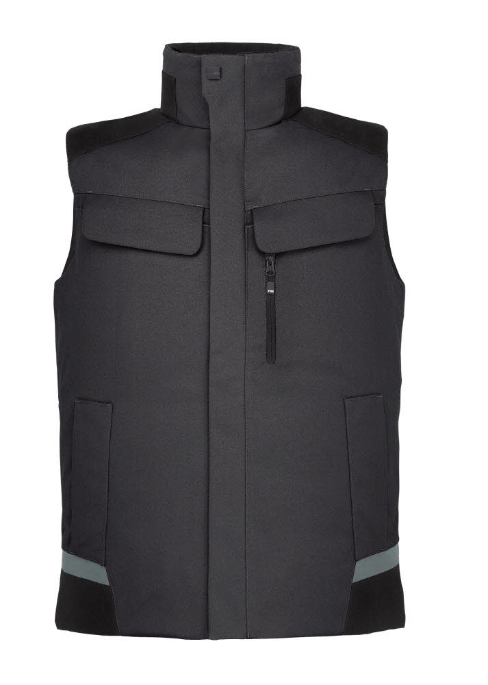 FHB Hauke Arbeitsweste grau Herren