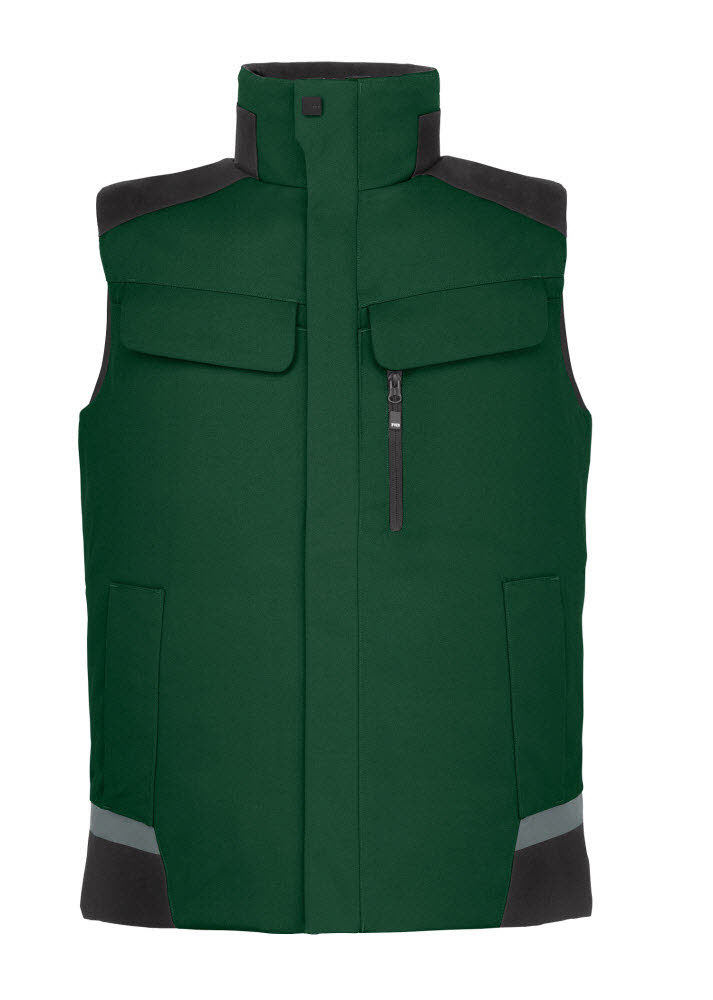 FHB HAUKE Arbeitsweste grün 