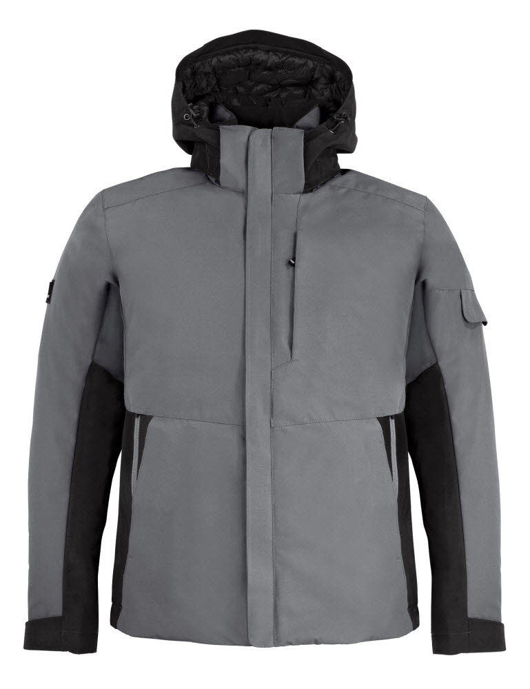 FHB GEORG Arbeitsjacke PrimaLoft grau 