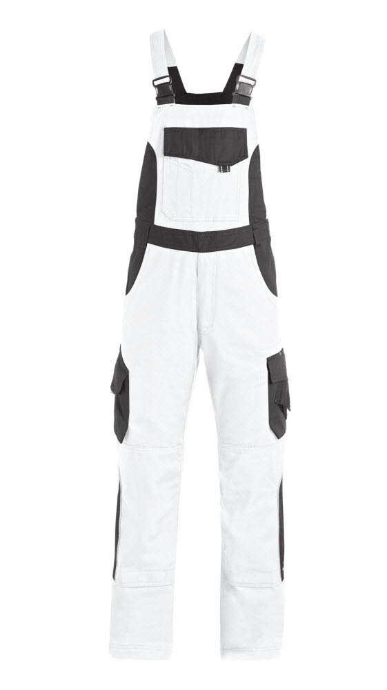 FHB ECKHARD Latzhose weiß 