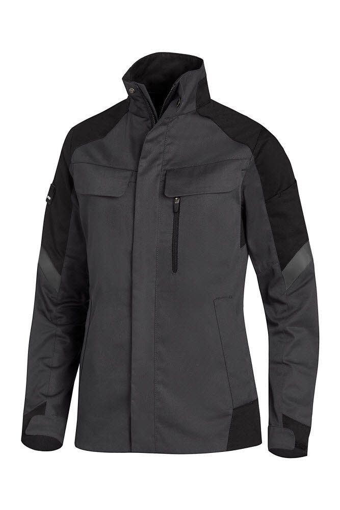 FHB Andrea Arbeitsjacke grau Damen