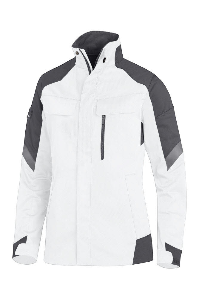 FHB ANDREA Arbeitsjacke Damen weiß