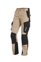 FHB ALMA Arbeitshose beige-schwarz 
