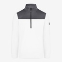 FHB ROB Zip-Sweatshirt unisex weiß