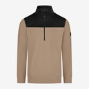 FHB ROB Zip-Sweatshirt unisex beige