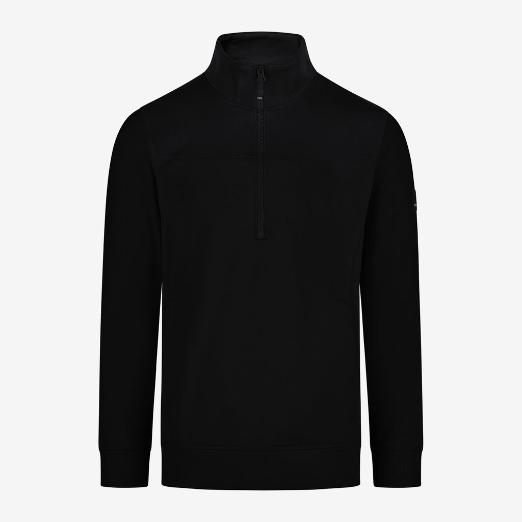 FHB ROB Zip-Sweatshirt unisex schwarz