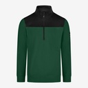 FHB ROB Zip-Sweatshirt unisex grün