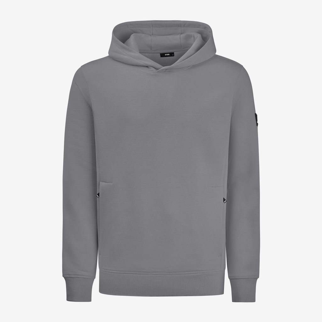 FHB BENNET Hoodie unisex grau
