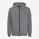 FHB QUENTIN Hoodie Jacke unisex grau